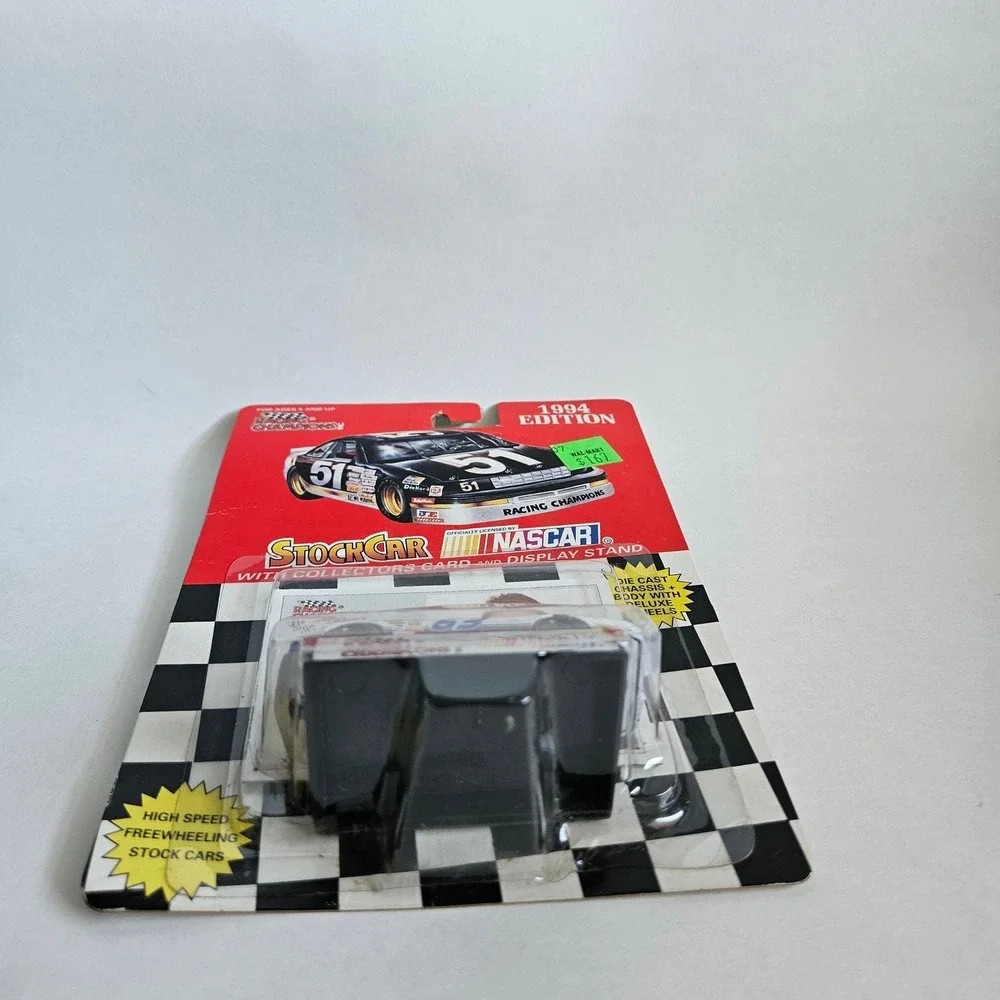 Racing Champions 1994 NASCAR Jim Bown 63 Lysol Stock Car 1:64 Diecast with Card